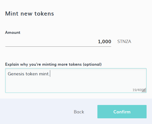 Mint Your Native Token